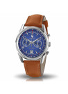 Montre Homme Lip HIMALAYA en cuir marron