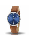 Montre mixte Lip "VALENTIN" 39 mm cadran bleu foncé - 671704 quartz