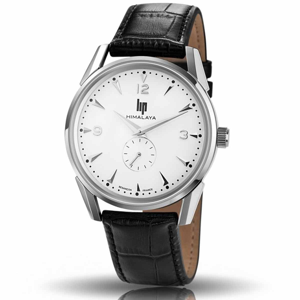 Montre mixte Lip "HIMALAYA" 40 mm cadran blanc - 671240 Montre mixte Lip "HIMALAYA" 40 mm cadran blanc - 671240