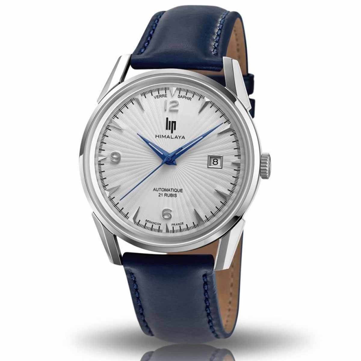 Montre mixte Lip "HIMALAYA" 40 mm cadran blanc argenté - 671581 automatique Montre mixte Lip "HIMALAYA" 40 mm cadran blanc argenté - 671581 automatique