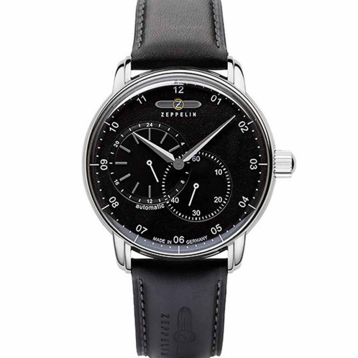 Montre Zeppelin Automatique - Noir - 40 mm - Z-8662-2 Montre Zeppelin Automatique - Noir - 40 mm - Z-8662-2