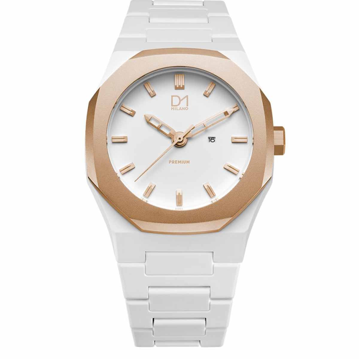 Montre D1 Milano PRENIUM Quartz - Cadran Doré - 40,5 mm - PR07 Montre D1 Milano PREMIUM Quartz - Cadran Doré - 40,5 mm - PR07