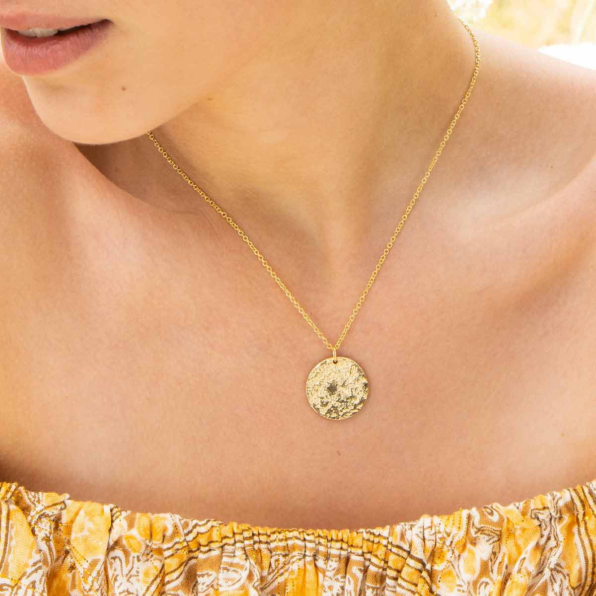 Collier doré Collier "Harmonia" Laiton doré
