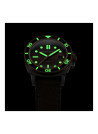 Montre Spinnaker HULL DIVER automatique - cadran et bracelet noir