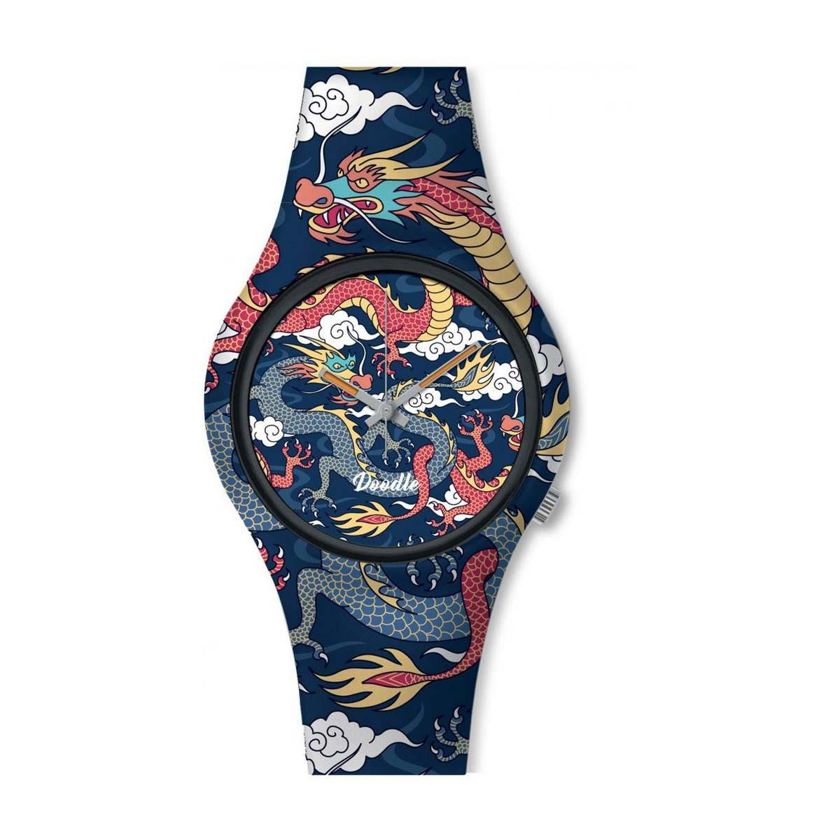 Montre Homme Doodle Street Fighter Mood cadran bleu - DO42002 Montre Homme Doodle Street Fighter Mood cadran bleu - DO42002