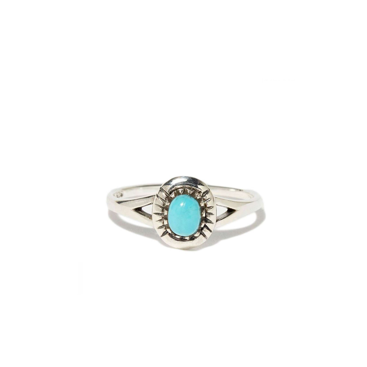 Bague "Cerezo" Turquoise 0,90ct et Argent Massif 925/1000