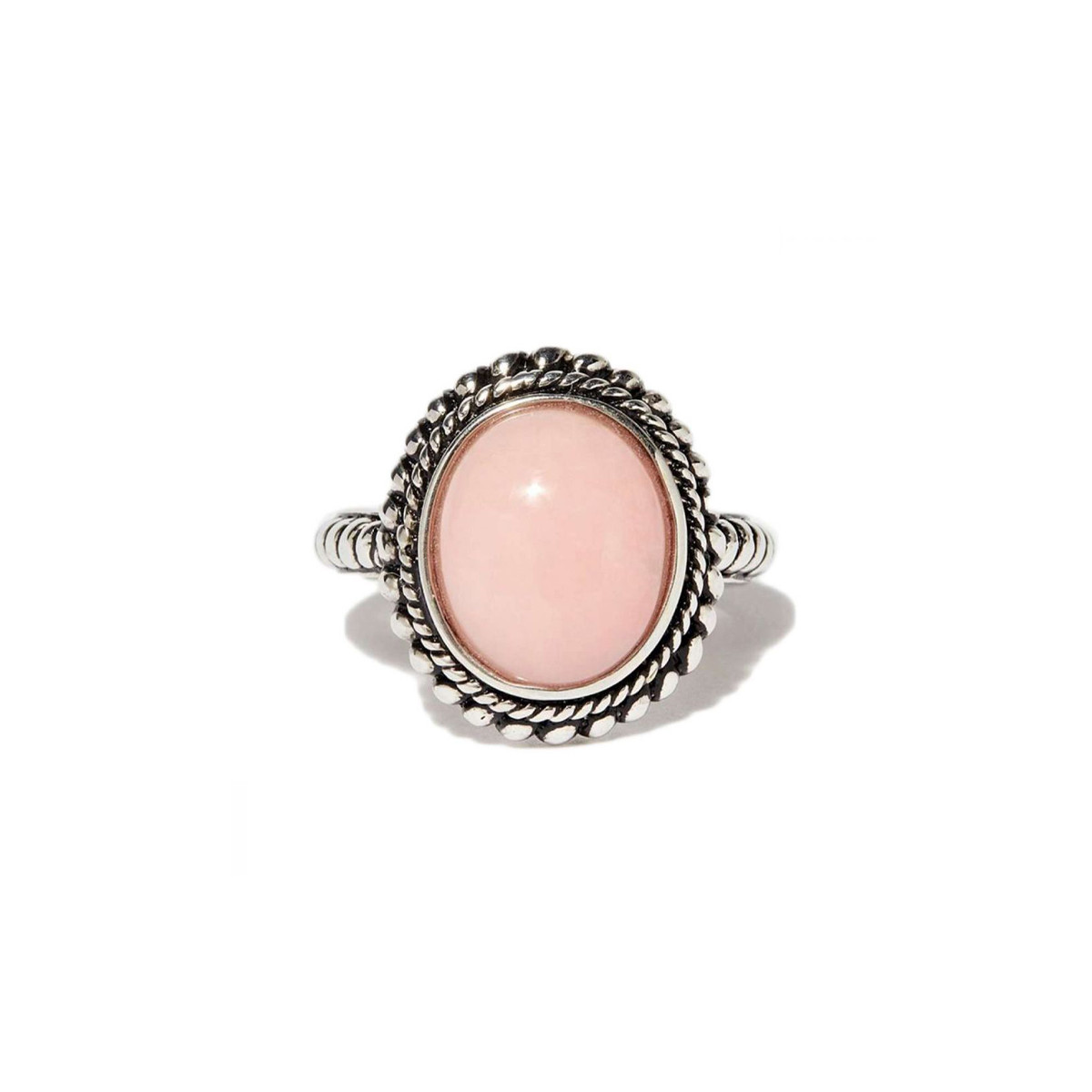 Bague "Totora" Opale rose 2,70ct et Argent Massif 925/1000