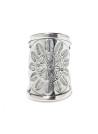 Bague Large argent massif