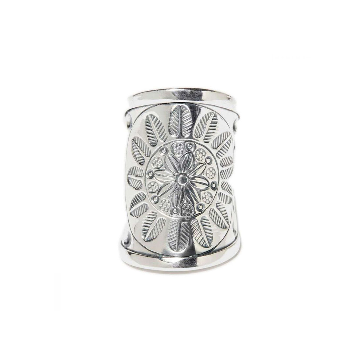 Bague Large argent massif Bague "Muérdago" Argent Massif 925/1000