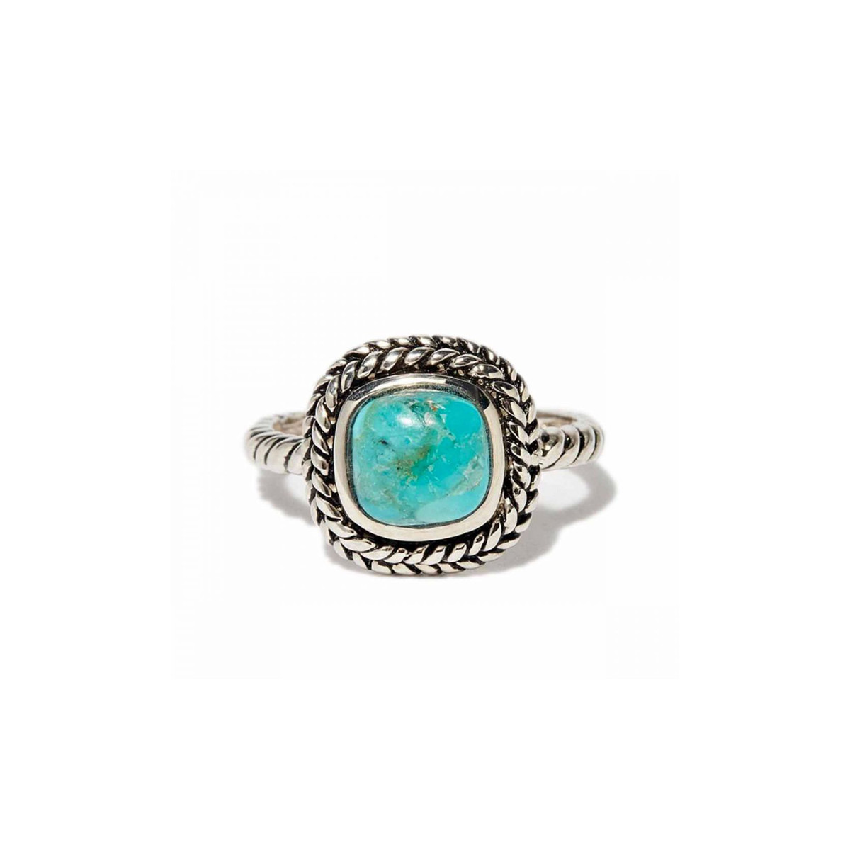 Bague "Bugambilia" Turquoise 1,30ct et Argent Massif 925/1000