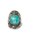 Bague argent massif et pierre naturelle