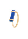 Bague doré et lapis
