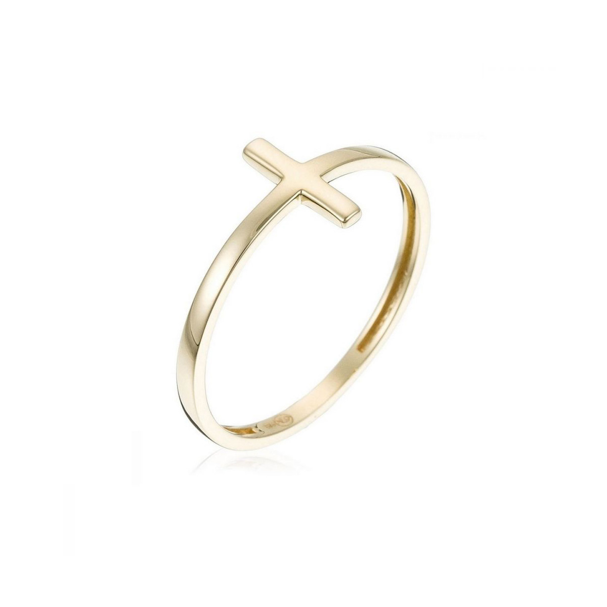 Bague "Croix" Or jaune