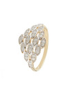 Bague Or Jaune 375 et Diamants