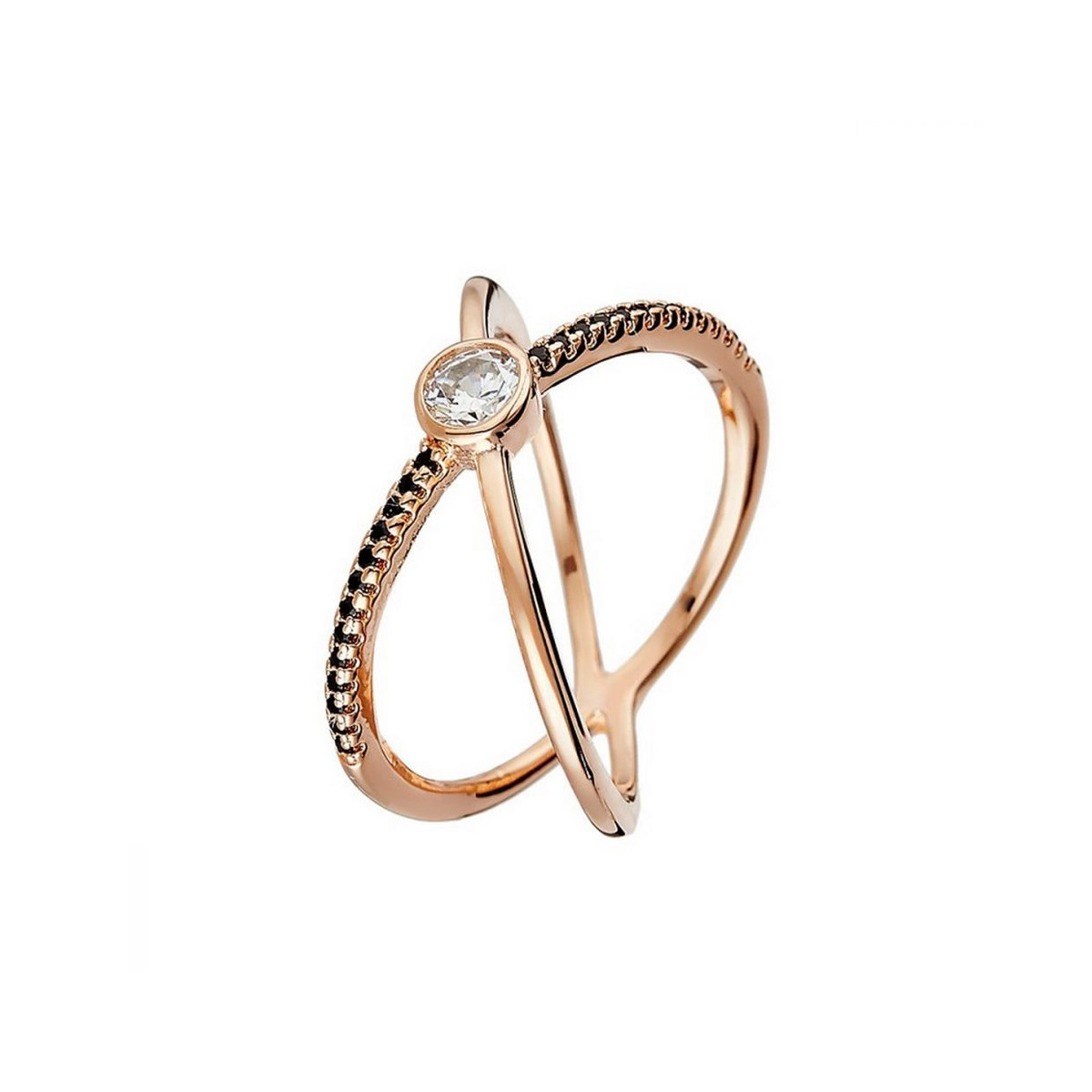 Bague "California" Vermeil rose