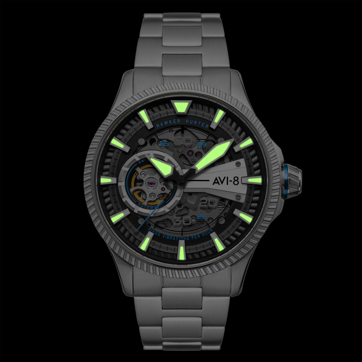 Montre AVI-8 Hawker Hunter - Automatique - AV-4078-11 Montre AVI-8 Hawker Hunter - Automatique - AV-4078-11