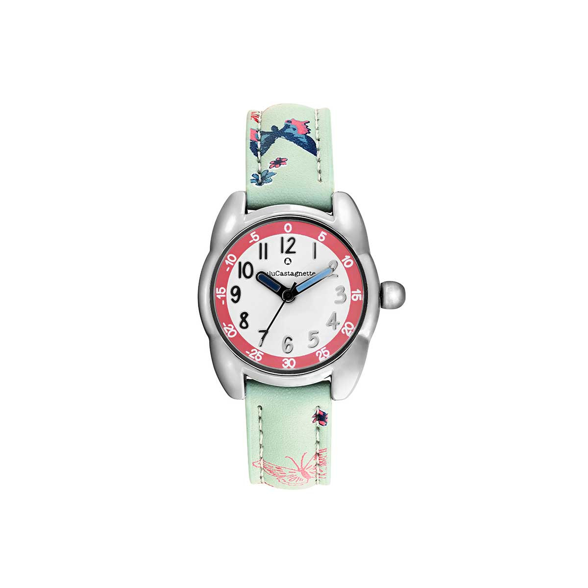 Montre Fille LuluCastagnette petite lulu joy bracelet vert Montre Fille LuluCastagnette Petite Lulu - Bracelet vert