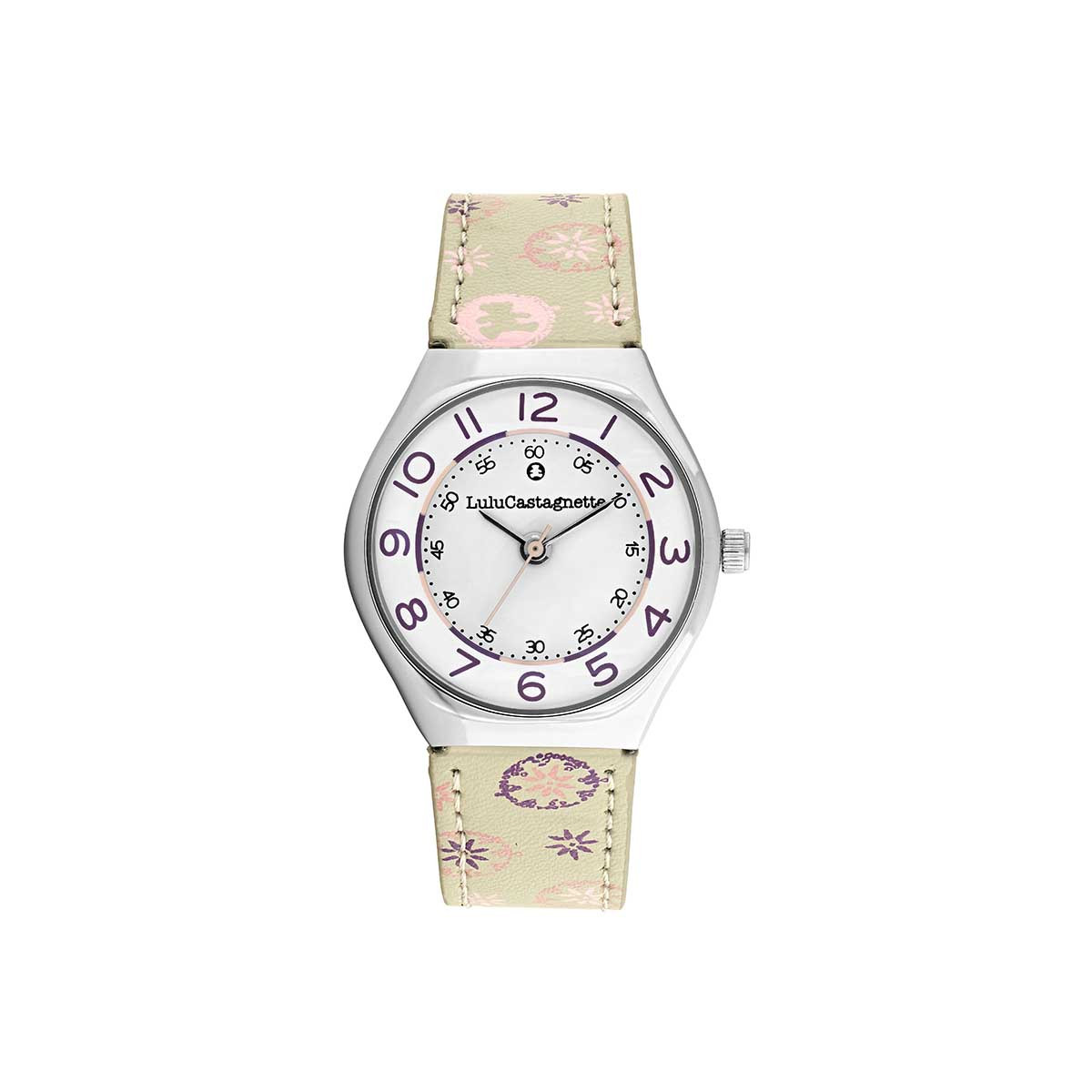 Montre Fille LuluCastagnette Mini Star - Bracelet Beige