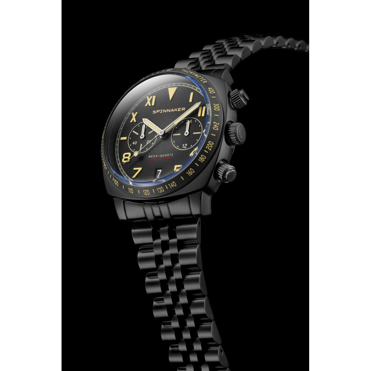 Montre Spinnaker Hull California Chronograph - Cadran Noir