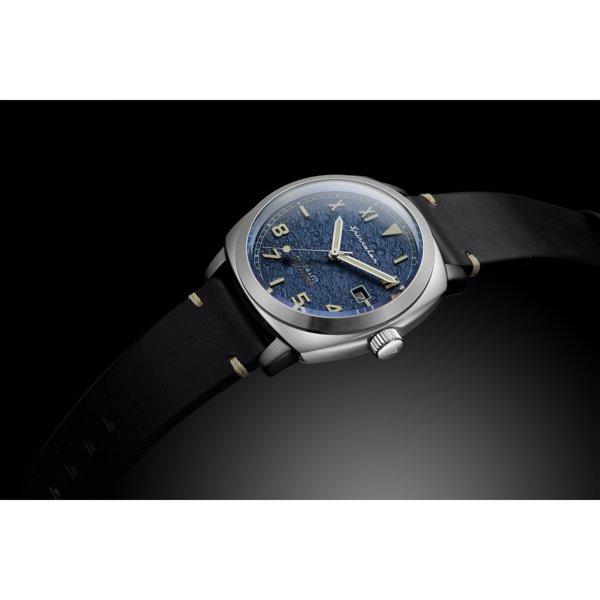 Montre Spinnaker Hull California Automatique - Cadran - SP-5071-02 Montre Spinnaker Hull California Automatique - Cadran bleu