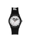 Montre FILA Mouvement quartz MIYOTA trois aiguilles – Boitier rond en plastique noir