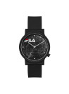 Montre FILA Mouvement quartz MIYOTA trois aiguilles – Boitier rond en plastique noir