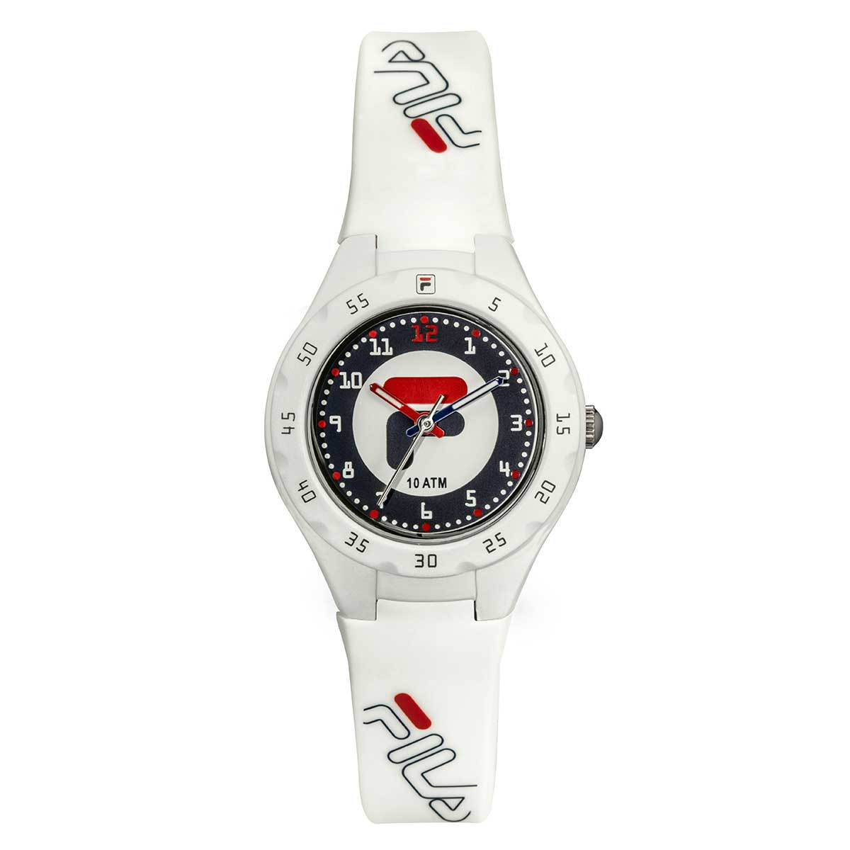 Montre FILA Boitier rond en plastique blanc Montre Enfant FILA 38-204-101