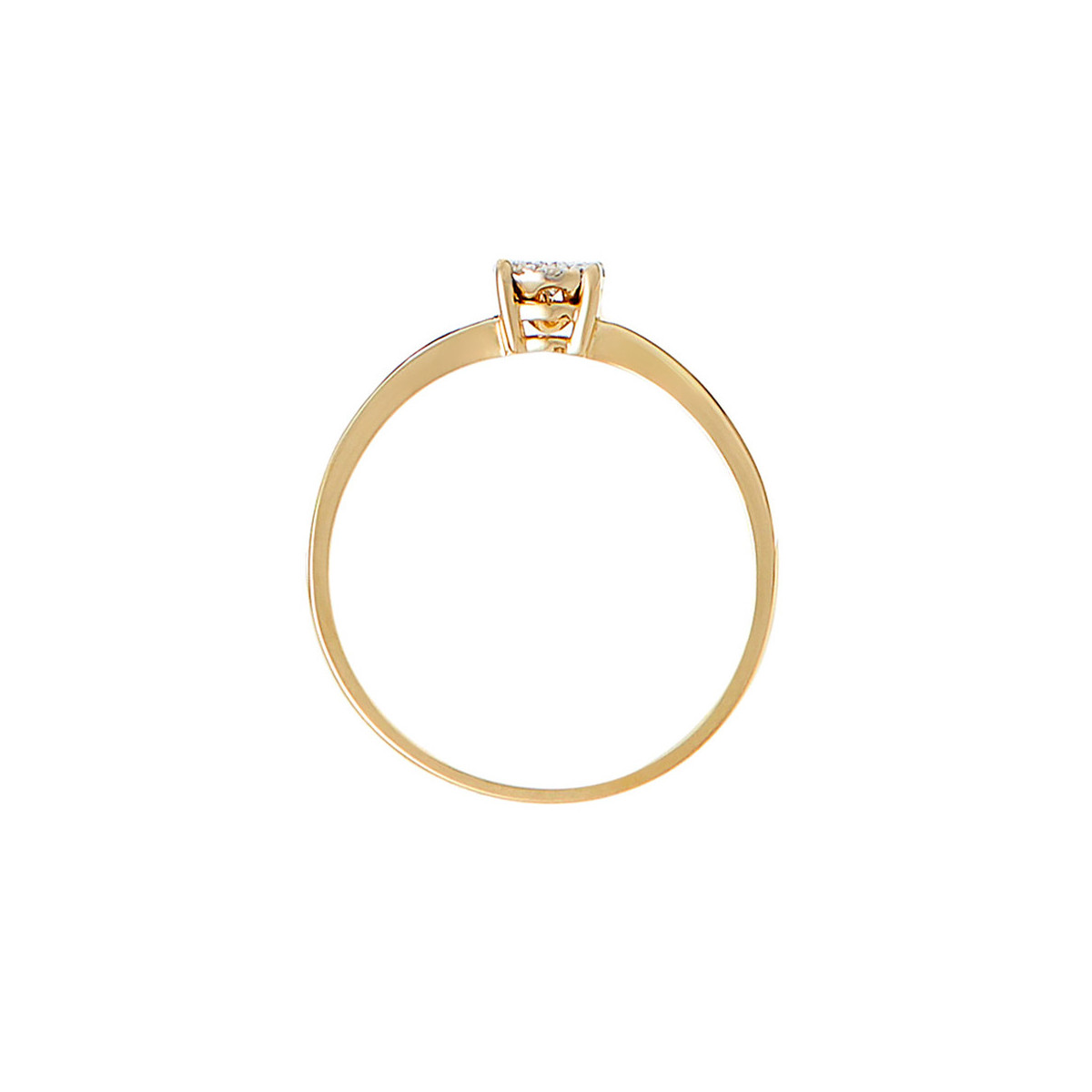 Bague " Grâce" Or jaune et Diamant