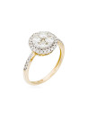 Solitaire Or Jaune et Diamants 0,74 carat "POMPADOUR"