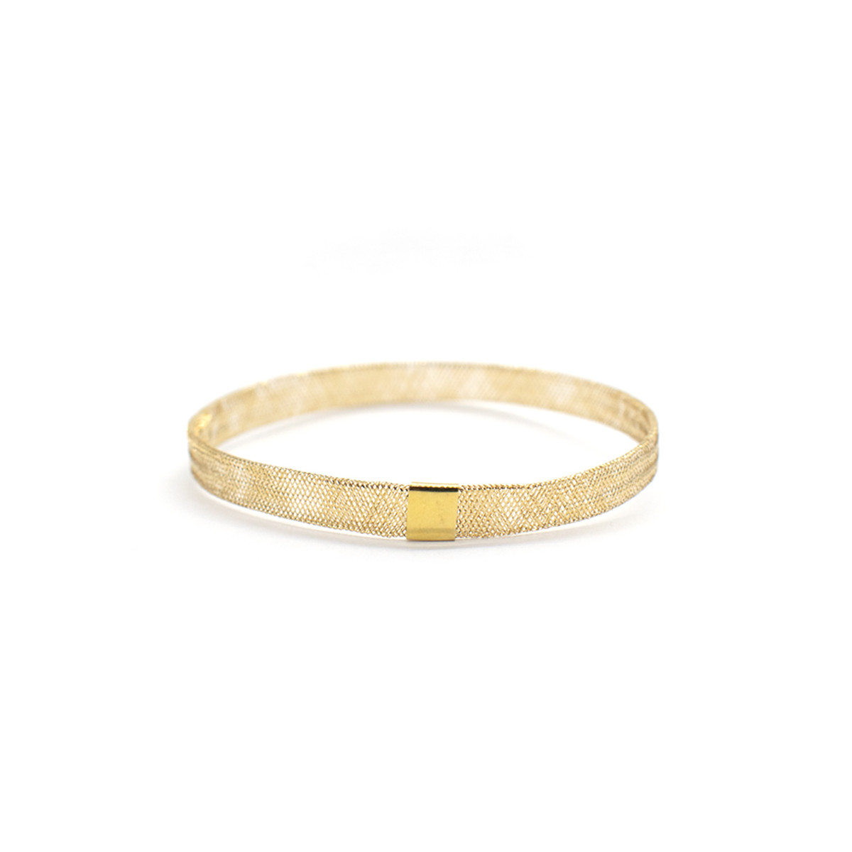 Bracelet Or Jaune 375/1000 Bracelet "Rêvasser" Or jaune