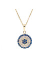 Pendentif Or Jaune 375/1000 et Zirconium