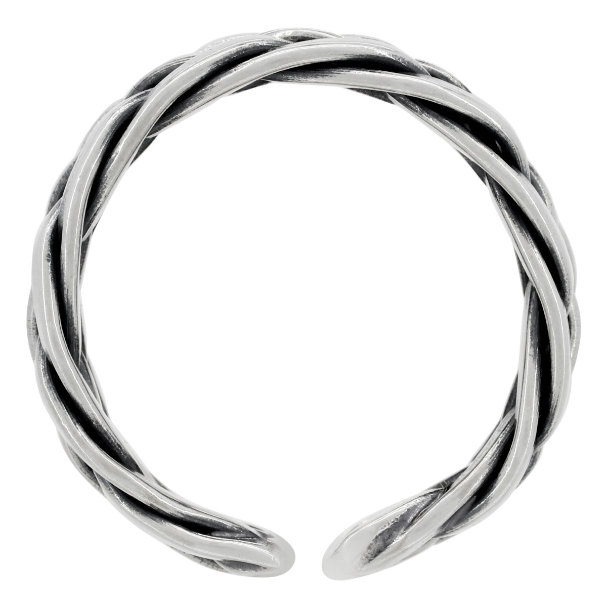 Bague ajustable "Zack" Argent 925/1000 Bague ajustable Homme Argent "Zack"