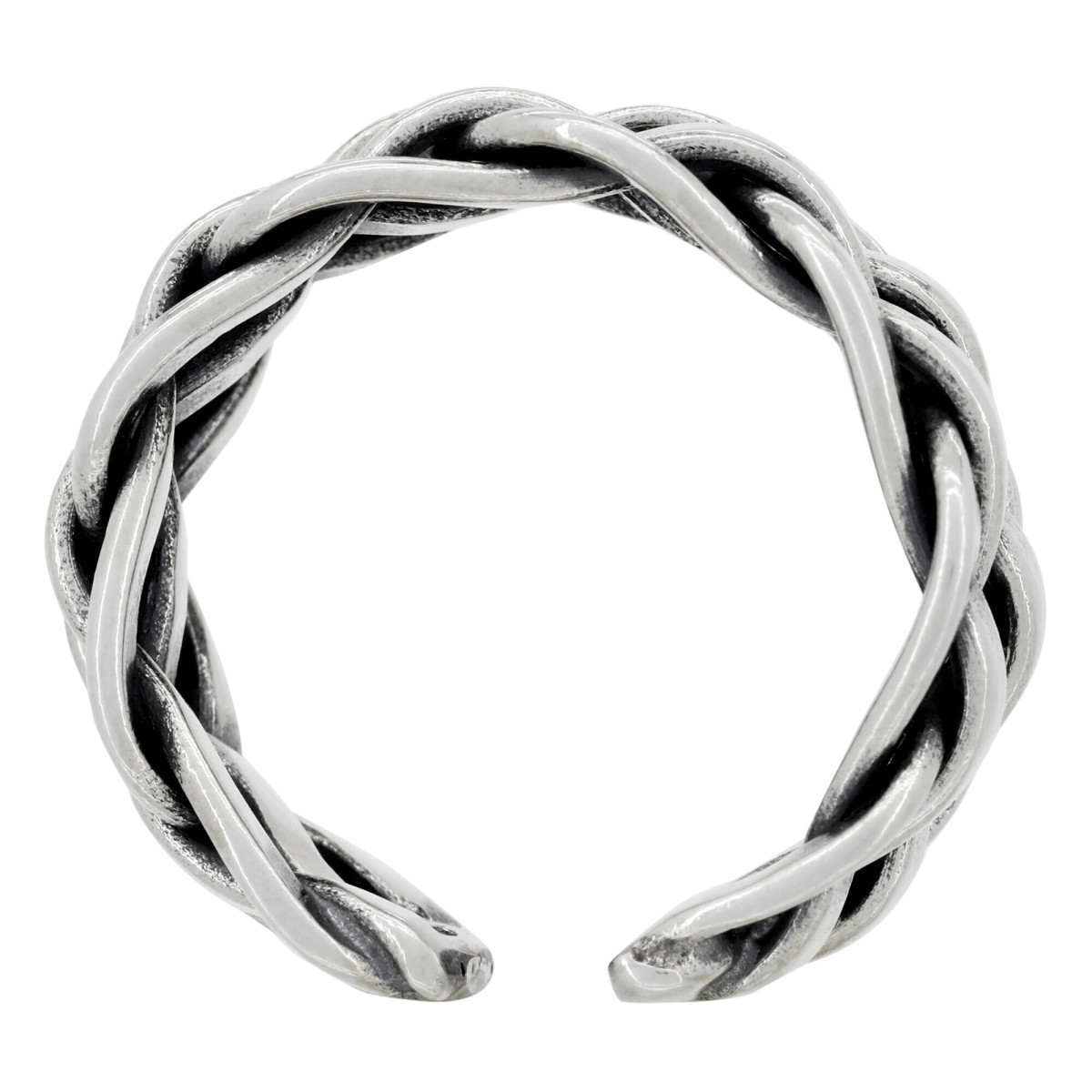 Bague ajustable "Baleri" Argent 925/1000 Bague Homme ajustable "Eron" Argent 925/1000