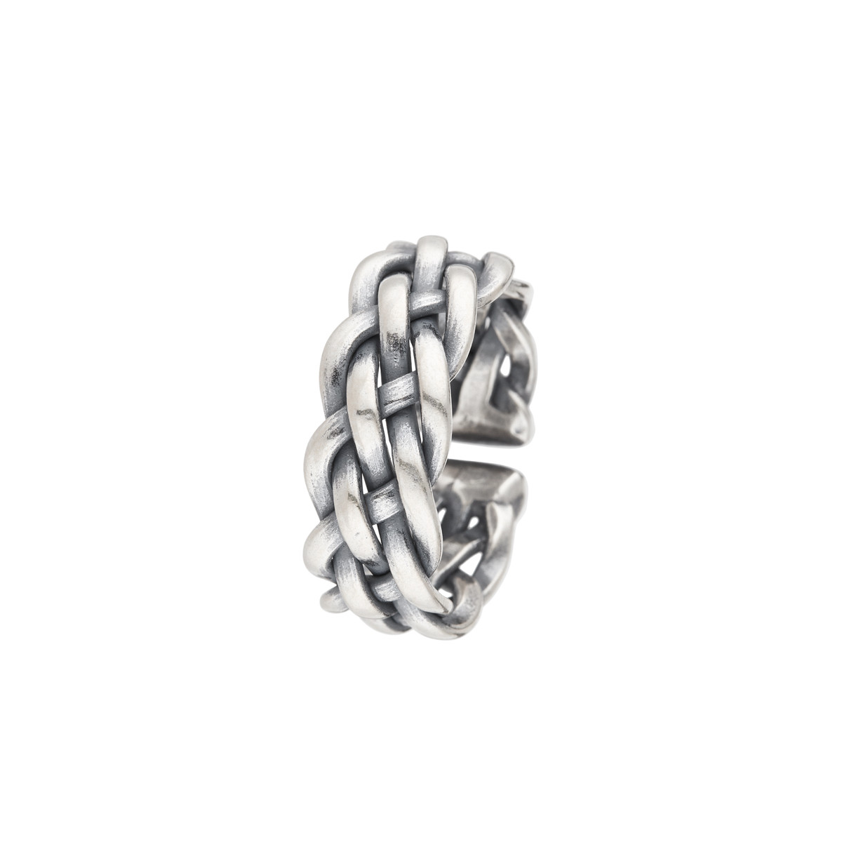 Bague ajustable "Baleri" Argent 925/1000 Bague Homme ajustable "Eron" Argent 925/1000