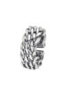 Bague ajustable "Barry" Argent 925/1000