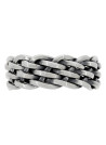 Bague ajustable "Barry" Argent 925/1000