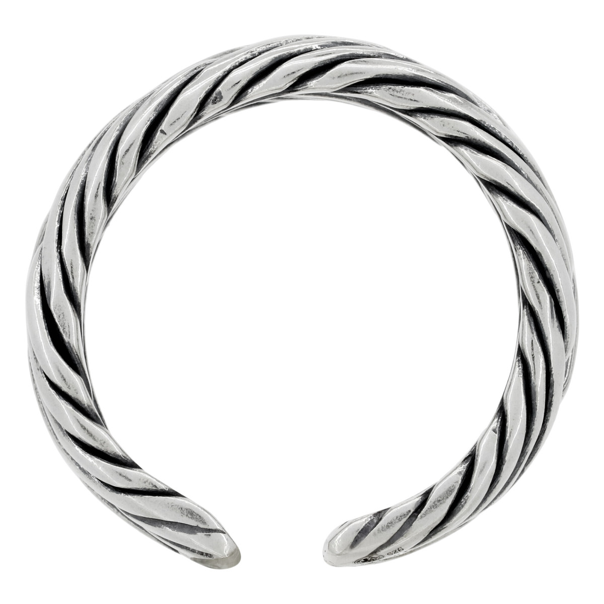 Bague ajustable "Oleg" Argent 925/1000 Bague Homme ajustable "Temur" Argent 925/1000
