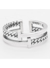 Bague ajustable "Yony", Argent 925/1000