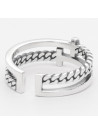 Bague ajustable "Yony", Argent 925/1000