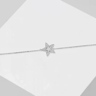 Bracelet Or Blanc et Diamant