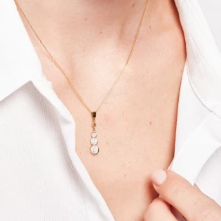 Pendentif "Illimité" Or jaune