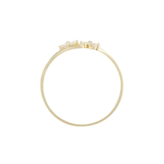 Bague "Rosée" Or jaune