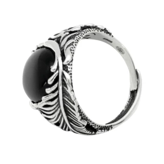 Bague Homme Argent 925/1000"Ouran" Tai...