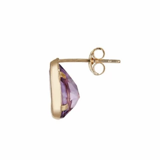 Boucles d'oreilles Or jaune  et pierre...