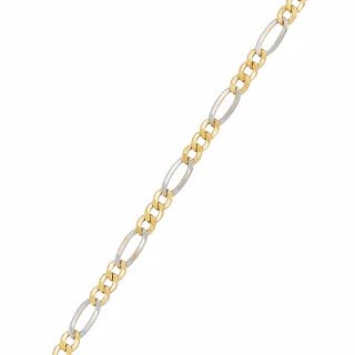 Bracelet Or bicolore 375/1000