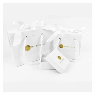 Boucles d'oreilles Or Jaune et Emeraud...