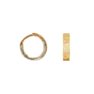 Boucles d'oreilles "Captivation" Or ja...