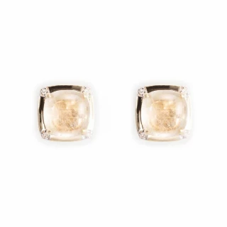 Boucles d'oreilles Or Jaune Diamant et...