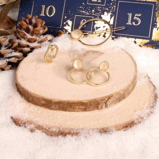 Calendrier de l'Avent Bleu - 24 Bijoux...