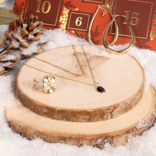 Calendrier de l'Avent Rouge - 24 Bijou...